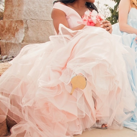Glamour Dresses & Skirts - Glamour by Terani Couture—Pink Dress